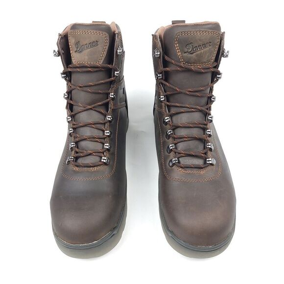Danner Iron Soft 6 Inch Brown NMT Work Boots Steel Toe Leather Men's 11 Gorpcore - Picture 3 of 11